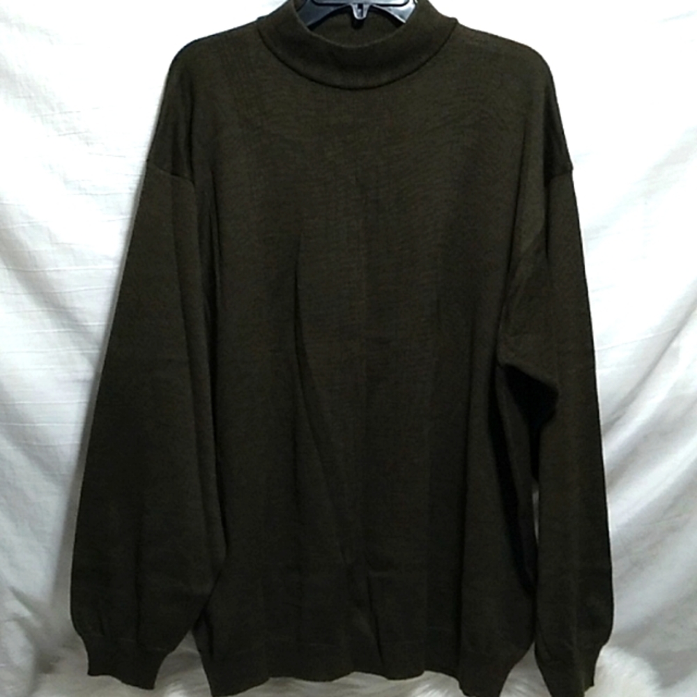 SALE! Cellinni Pure New Fine Merino Wool Mockneck Sweater Never Worn (A-78)